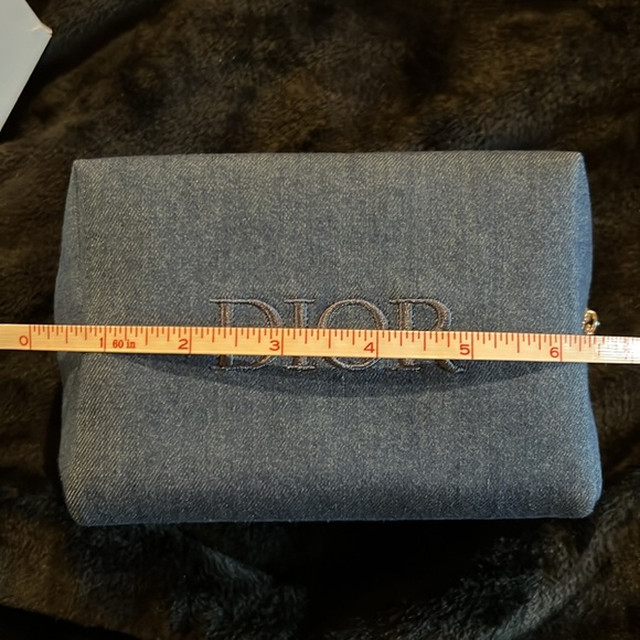 Dior Beauty Denim Pouch w/2 mini's - Picture 3 of 12